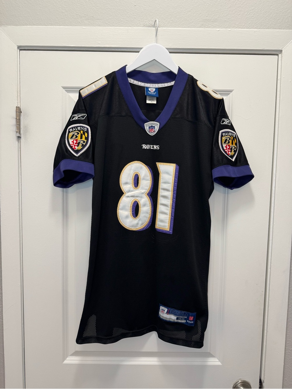 Reebok NFL Baltimore Ravens Anquan Boldin 81 Jersey